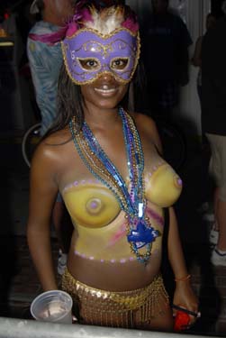 Body Painting 2008 photo - Duval Street, Key West